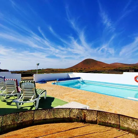 Bonita Casa Rural En Finca Con Terraza, Wifi Y Vista A Volcan Prázdninový dům